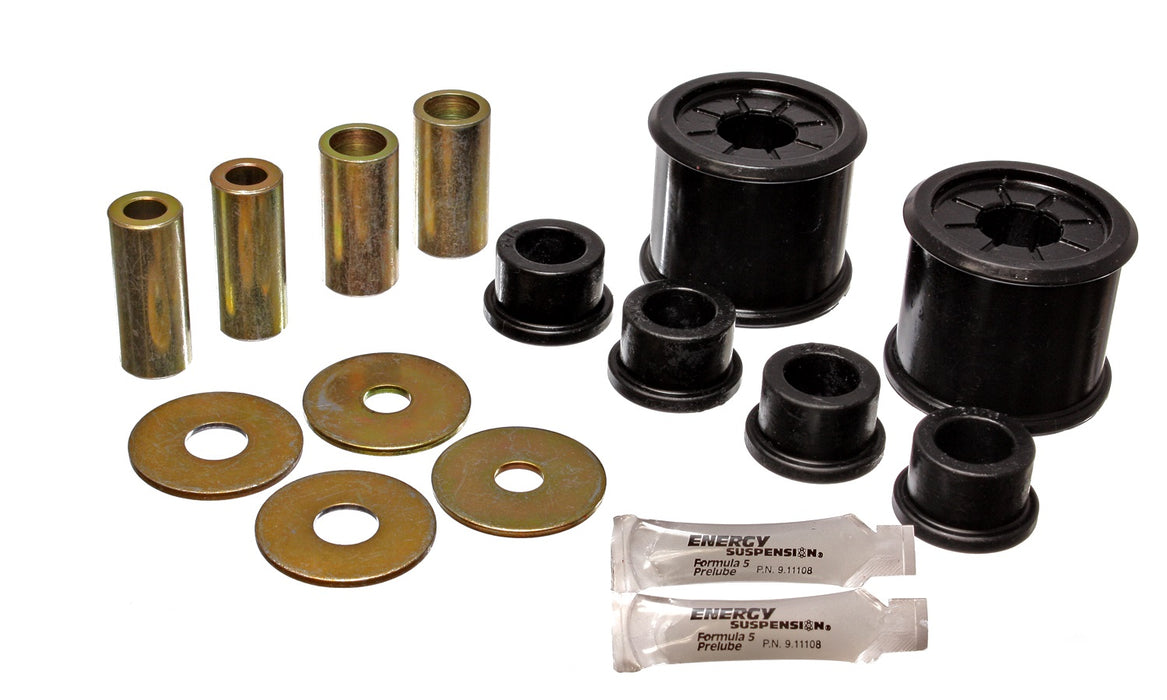 Energy Suspension 5.3136G Control Arm Bushing Set; Black; Front; Performance Polyurethane; - Truck Part Superstore