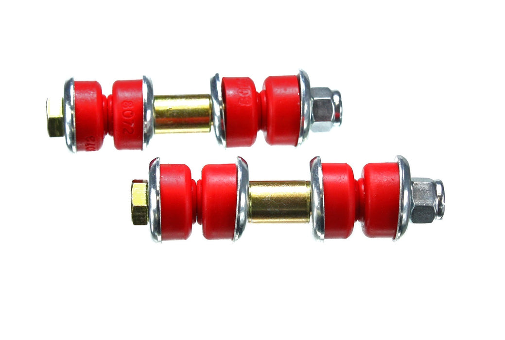 Energy Suspension 5.8105R End Link Bushing Set; Red; Front; Performance Polyurethane; - Truck Part Superstore