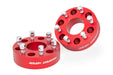 Rough Country 1101RED 2 Inch GM Wheel Spacers Pair Red Rough Country - Truck Part Superstore