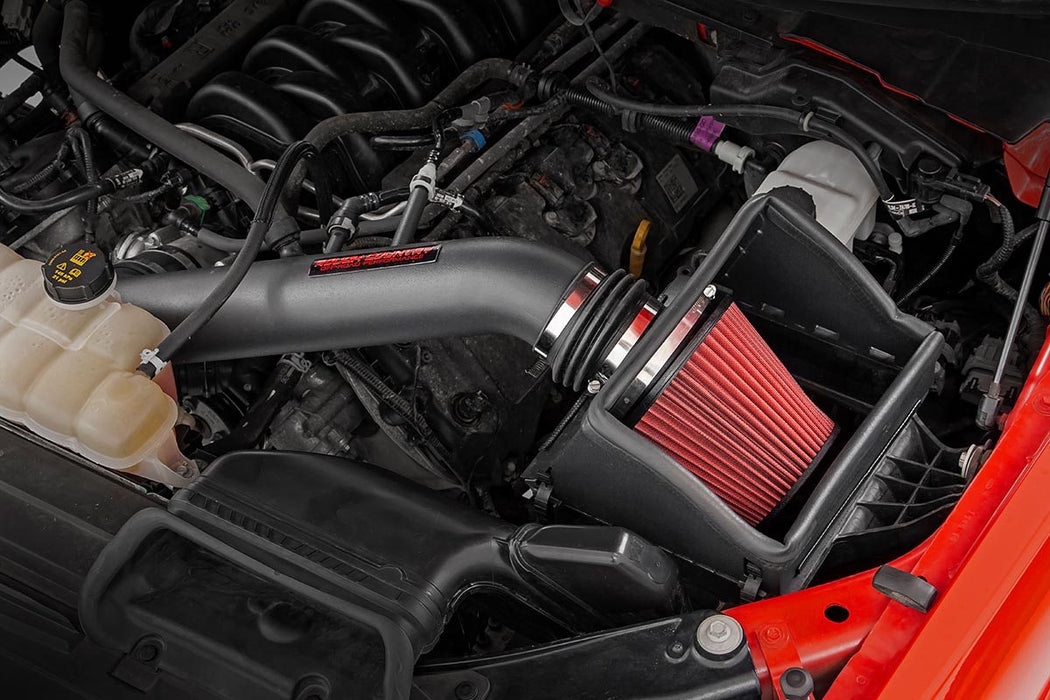Rough Country 10555PF Ford Cold Air Intake w/Pre-Filter Bag (15-20 F-150 5.0L) Rough Country - Truck Part Superstore