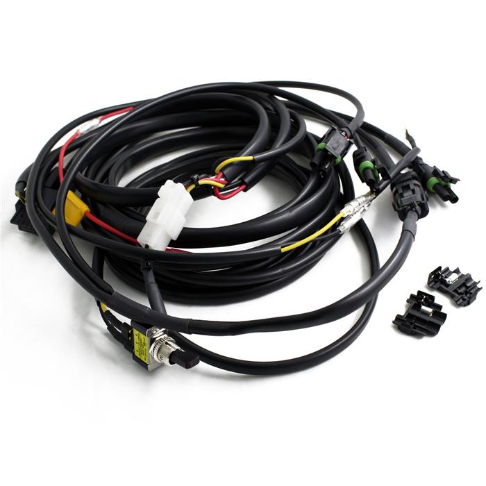 Baja Designs 613600 Squadron/S2 Wire Harness 3 Light Max 325 Watts Baja Designs - Truck Part Superstore