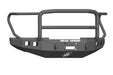 Road Armor 61745B Stealth Winch Front Bumper; Lonestar Guard; Satin Black; For Wide Flare Models; - Truck Part Superstore