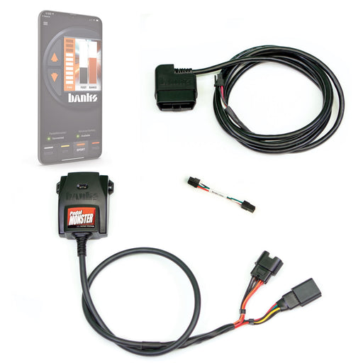Banks Power 64310 PedalMonster® Kit; For Use w/Phone; Molex MX64; 6 Way; Stand Alone; - Truck Part Superstore