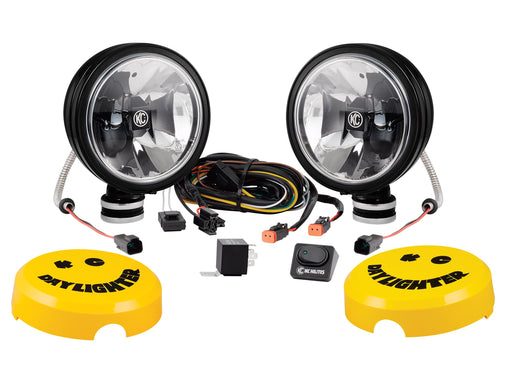 KC Hilites 653 Daylighter; Gravity LED 20w G6 Drvg Sys SAE/ECE Black SS (pr) - Truck Part Superstore