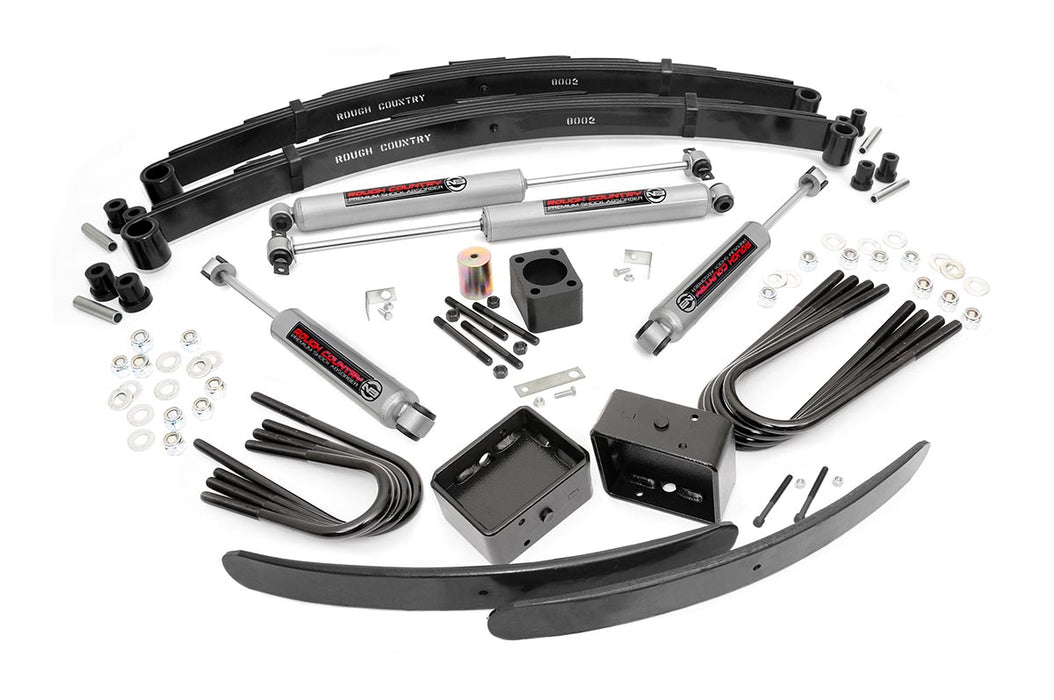 Rough Country 251.2 6 Inch Suspension Lift Kit 88-91 C3500/K3500/77-87 C30/K30/C35/K35 Rough Country - Truck Part Superstore