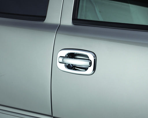 Auto Ventshade (AVS) 685205 Chrome Door Handle Cover; 2 pc.; w/o Passenger Keyhole; - Truck Part Superstore