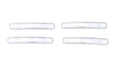 Auto Ventshade (AVS) 685406 Chrome Door Lever Cover; 4 pc.; Handle Only; - Truck Part Superstore
