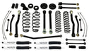 Tuff Country 44002KH 4 Inch Lift Kit 07-18 Jeep Wrangler JK 4 Door Only Performance Lift Kit EZ-Flex w/ SX6000 Shocks Tuff Country - Truck Part Superstore