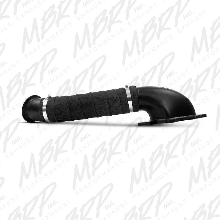 MBRP GM8425 3 Inch Turbo Down Pipe For 01-04 Silverado/Sierra Duramax 2500/3500 Black Series MBRP - Truck Part Superstore