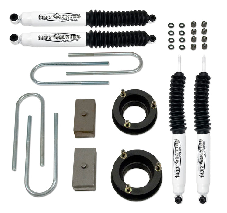 Tuff Country 32913KN 2 Inch Lift Kit 03-13 Dodge Ram 2500 03-12 Dodge Ram 3500 w/Rear Lift Blocks and SX8000 Shocks Fits Models with 3.5 Inch Rear Axle Tube Tuff Country - Truck Part Superstore