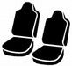 FIA SP87-12 BLACK Seat Protector™ Custom Seat Cover; Poly-Cotton; Black; Bucket Seats; - Truck Part Superstore