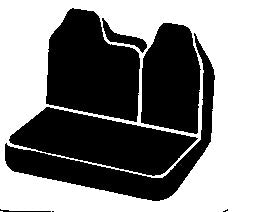 FIA TR47-2 BLACK Wrangler™ Custom Seat Cover - Truck Part Superstore