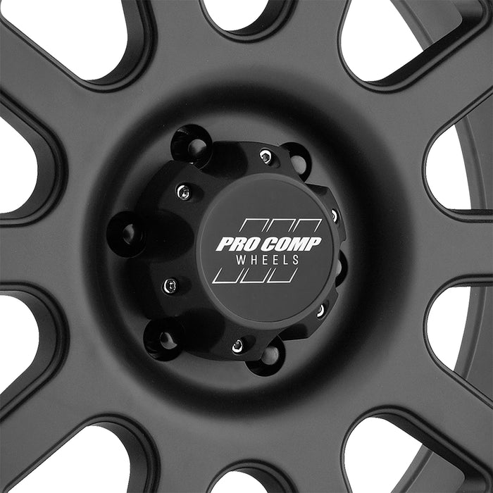 Pro Comp Alloy Wheels 7032-6883 Series 7032 16x9 with 6 on 5.5 Bolt Pattern Flat Black Pro Comp Alloy Wheels - Truck Part Superstore