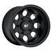 Pro Comp Alloy Wheels 7069-6865 Series 7069 16x8 with 5 on 4.5 Bolt Pattern Flat Black Machined Pro Comp Alloy Wheels - Truck Part Superstore