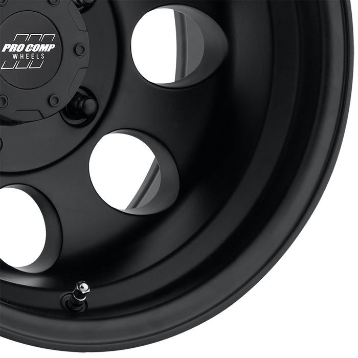 Pro Comp Alloy Wheels 7069-6873 Series 7069 16x8 with 5 on 5 Bolt Pattern Flat Black Pro Comp Alloy Wheels - Truck Part Superstore
