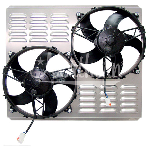 Northern Radiator Z40075 Auxiliary Engine Cooling Fan Assembly - Truck Part Superstore