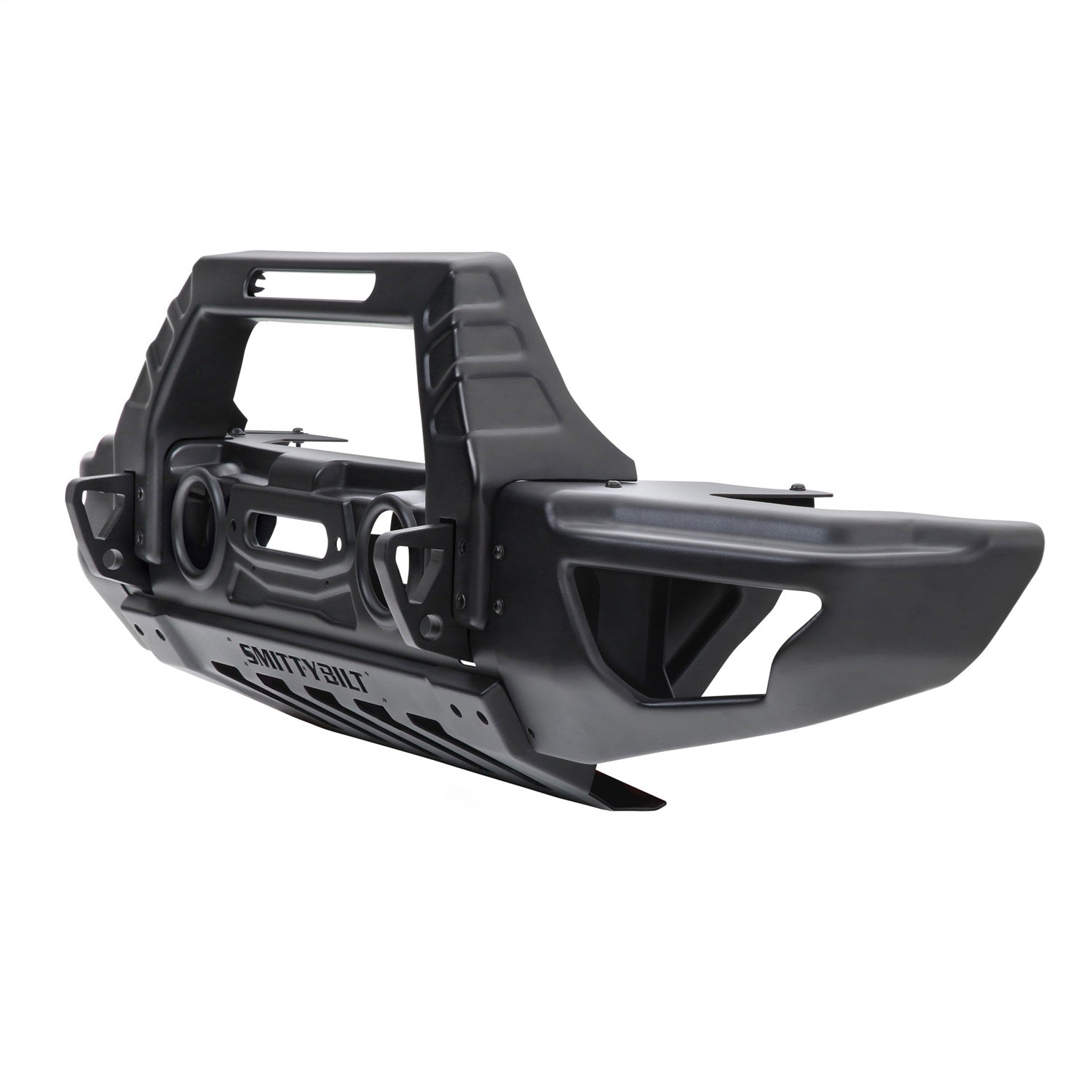 Smittybilt 76731 Jeep JK/JL Stryker Front Bumper Wings Black for