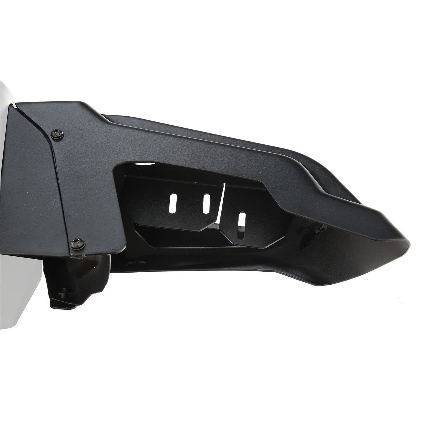 Smittybilt 76731 Jeep JK/JL Stryker Front Bumper Wings Black for