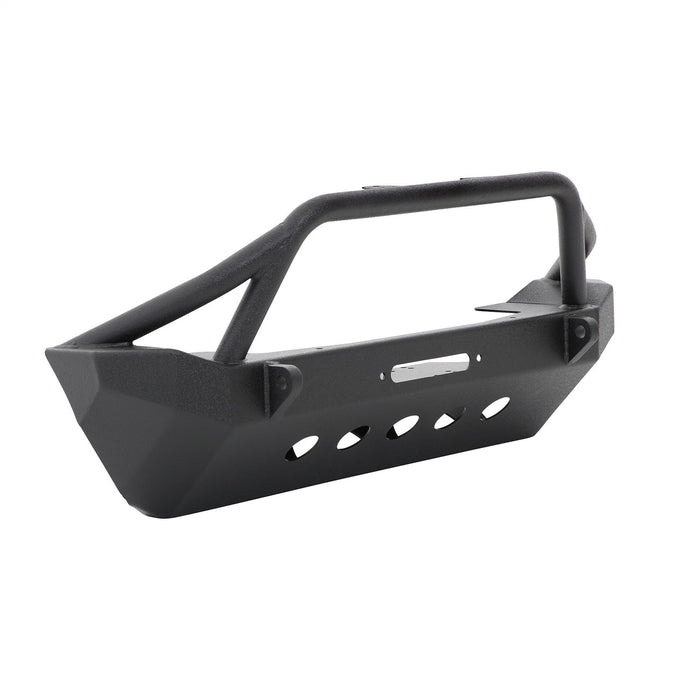 Smittybilt 76806 XRC Front Jeep JK Bumper w/ Stinger Winch Plate D-Rings 07-18 Jeep JK Wrangler Black Powdercoat Smittybilt - Truck Part Superstore