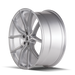 TOUREN 3501-21512SB45 TF01 (3501) BRUSHED SILVER 22X10.5 5-120 45MM 72.56MM - Truck Part Superstore