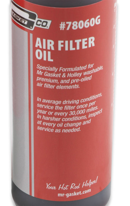 Mr Gasket 78060G Air Filter Cleaner And Oil Kit; - Truck Part Superstore