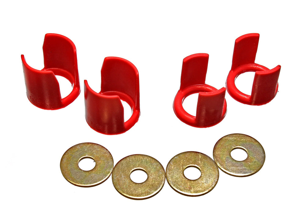 Energy Suspension 7.1113R Sub-Frame Bushing Set - Truck Part Superstore