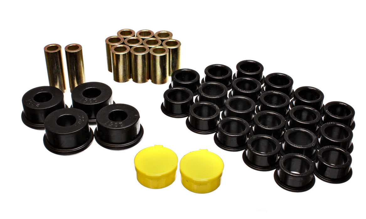 Energy Suspension 7.3110G Control Arm Bushing Set; Black; Rear; Performance Polyurethane; - Truck Part Superstore