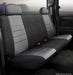 FIA NP92-95 GRAY Neo™ Neoprene Custom Fit Truck Seat Covers; Bench Seat; Adjustable Headrests; - Truck Part Superstore