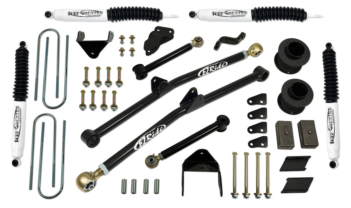 Tuff Country 34224KN 4.5 Inch Long Arm Lift Kit 07-08 Dodge Ram 2500/3500 w/ SX8000 Shocks Fits Vehicles Built July 1 2007 and Later Tuff Country - Truck Part Superstore