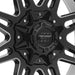 Pro Comp Alloy Wheels 8142-29526 Series 8142 Blockade 20x9.5 with 5 on 150 and 5 on 5.5 Bolt Pattern Gloss Black Milled Pro Comp Alloy Wheels - Truck Part Superstore