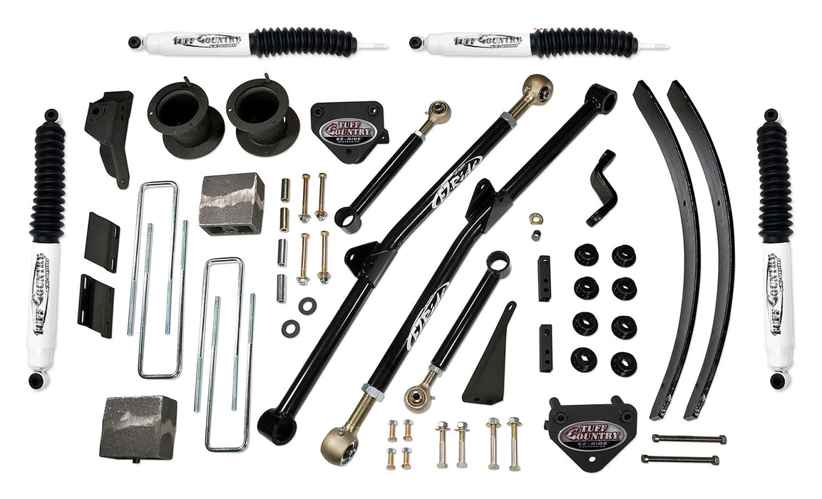 Tuff Country 35916KN 4.5 Inch Long Arm Lift Kit 99-99 Dodge Ram 1500 w/ SX8000 Shocks Fits vehicle built April 1 1999 to Dec 31 1999 Tuff Country - Truck Part Superstore