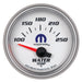 AutoMeter 880030 GAUGE; WATER TEMP; 2 1/16in.; 100-250deg.F; ELECTRIC; WHITE; MOPAR - Truck Part Superstore