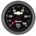 AutoMeter 880447 GAUGE; OIL PRESS; 2 1/16in.; 100PSI; DIGITAL STEPPER MOTOR; CHEVY GOLD BOWTIE - Truck Part Superstore