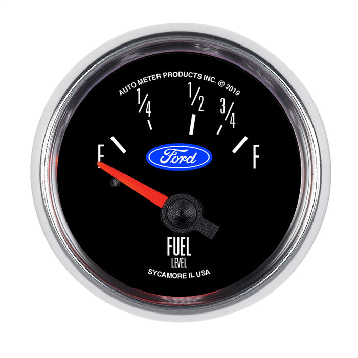 AutoMeter 880893 GAUGE; FUEL LEVEL; 2 1/16in.; 16OE TO 158OF; ELEC; FORD - Truck Part Superstore