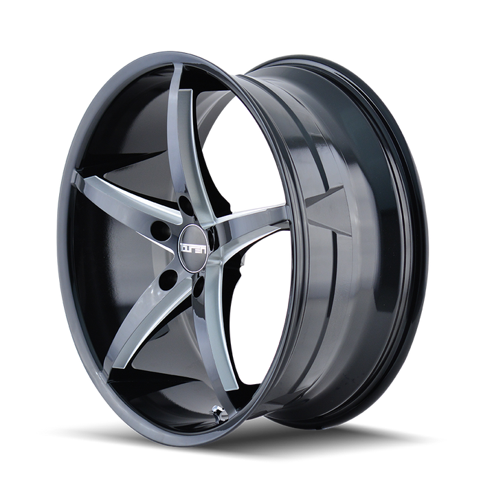 TOUREN 3270-2165B40 TR70 (3270) BLACK/MILLED SPOKES 20X10 5x4.5 40MM 72.62MM - Truck Part Superstore