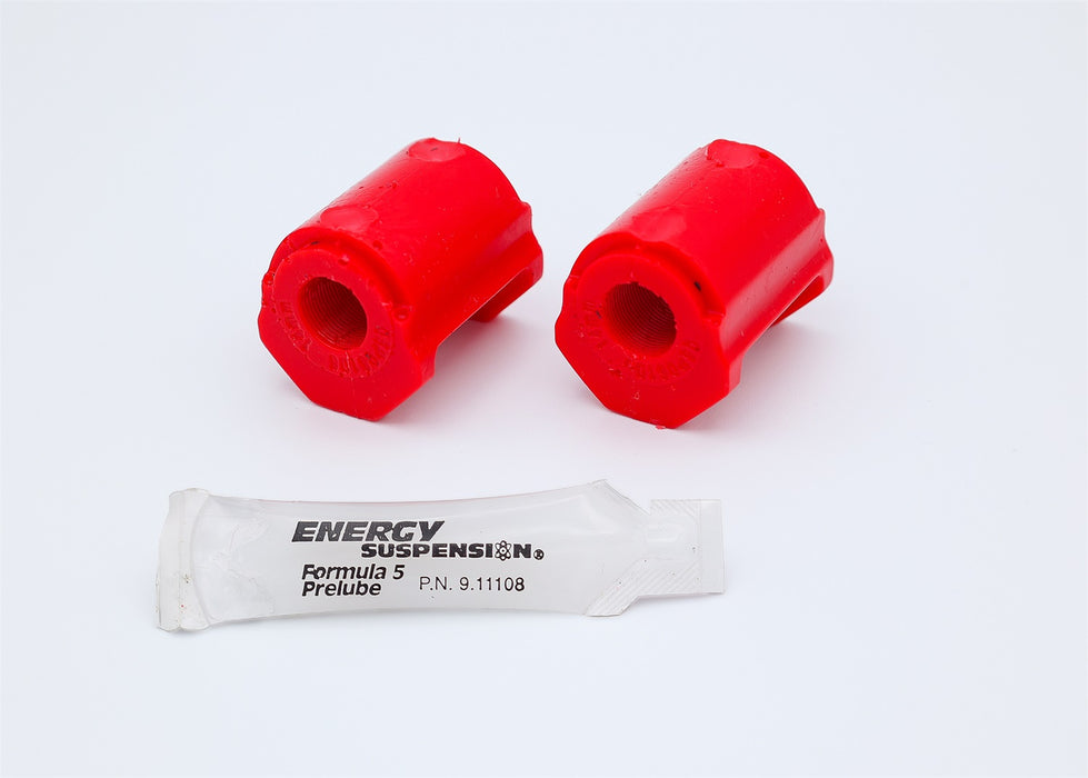 Energy Suspension 8.5149R Sway Bar Bushing Set; Rear; Red; - Truck Part Superstore