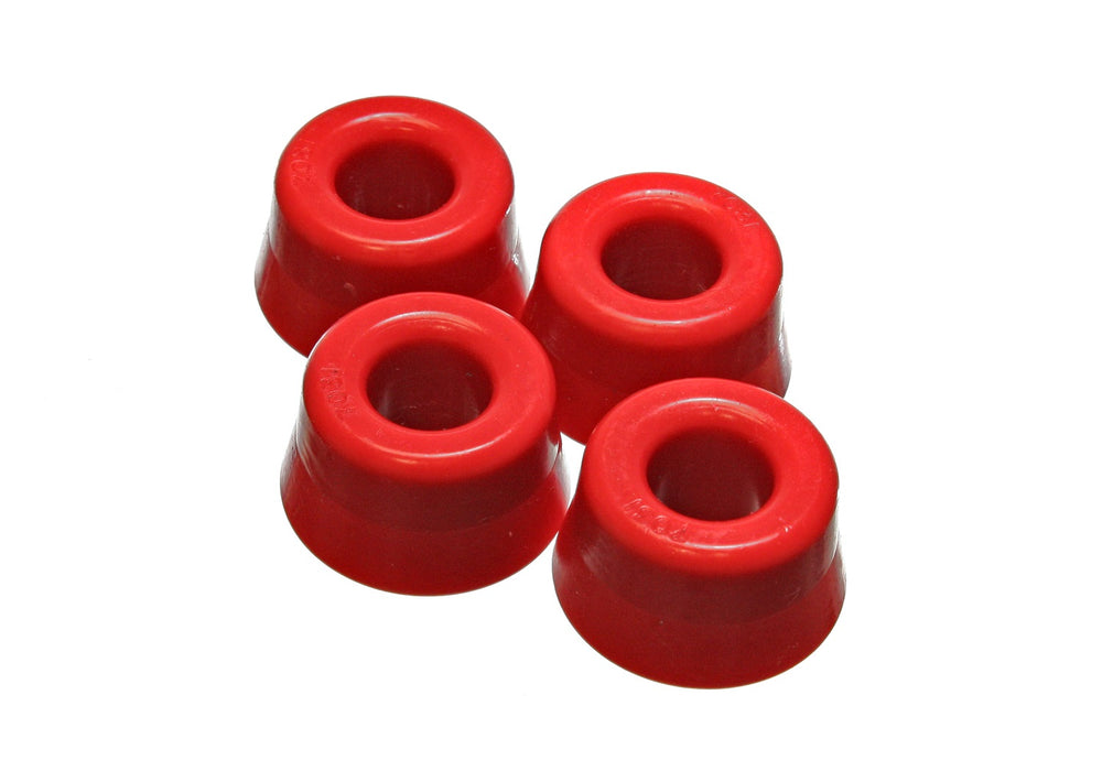 Energy Suspension 8.7102R Strut Rod Bushing Set; Red; Front; Performance Polyurethane; - Truck Part Superstore