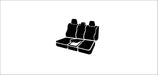 FIA TR49-45 BLACK Wrangler™ Custom Seat Cover - Truck Part Superstore