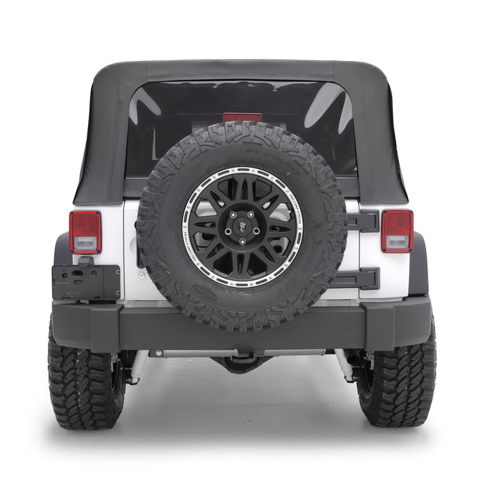 Smittybilt 9075235 Soft Top 10-18 Wrangler JK 2 DR OEM Replacement W/Tinted Windows Black Diamond Smittybilt - Truck Part Superstore