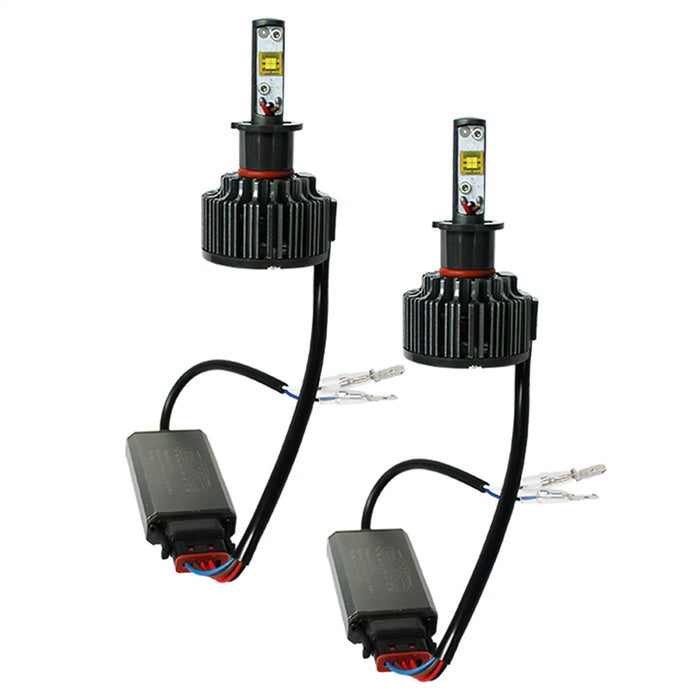 Cipa USA 93831 H3 High Intensity LED Headlamp Conversion Kit; Pair; - Truck Part Superstore
