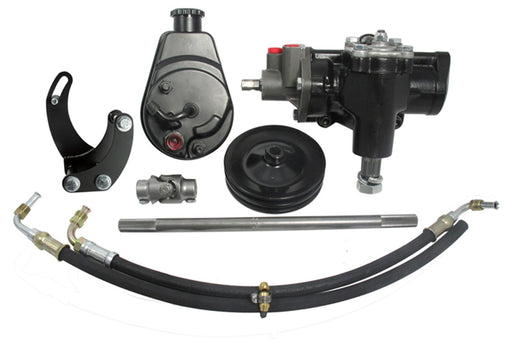 Borgeson 999014 Power Steering Conversion Kit; 58-64 Chevy Cars; Delphi 600 Series; Complete Kit - Truck Part Superstore