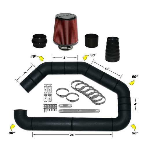 AIRAID 101-302 Engine Cold Air Intake Performance Kit - Truck Part Superstore