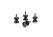 DECKED ATB3 D-Box/Tool Box Hanger Kit; Set Of 4; Black; - Truck Part Superstore