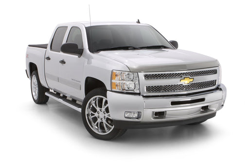 Auto Ventshade (AVS) 622072 Aeroskin Chrome Hood Protector; Low Profile; Grille Fascia Mount; - Truck Part Superstore