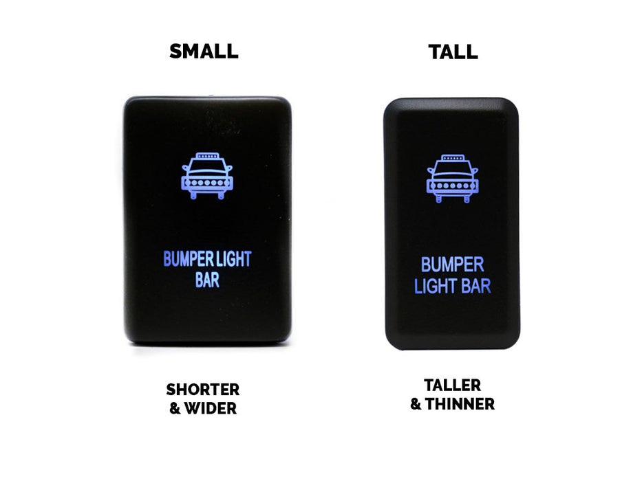 Cali Raised LED CR2383 Small Style Toyota OEM Style Bumper Light Bar Switch Cali Raised LED - Truck Part Superstore
