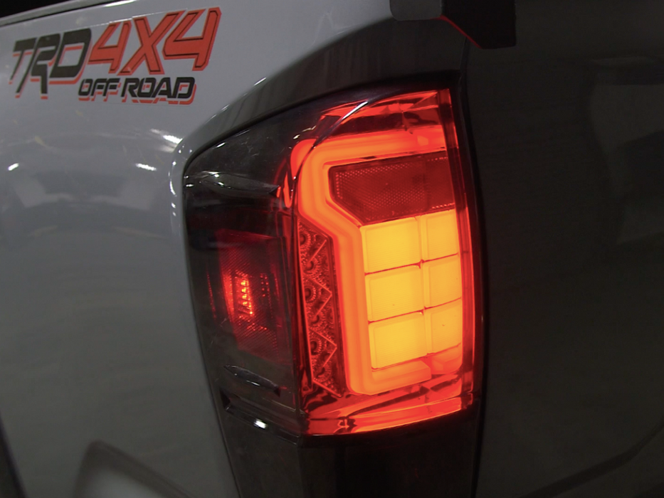 Cali Raised LED CR2407 16-20 Tacoma Raptor Style Tail Lights Sold As Pair Cali Raised LED - Truck Part Superstore
