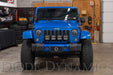 Diode Dynamics DD7229 Jeep JK SS5 4-Pod CrossLink Grille Lightbar Kit Sport White Combo Diode Dynamics - Truck Part Superstore