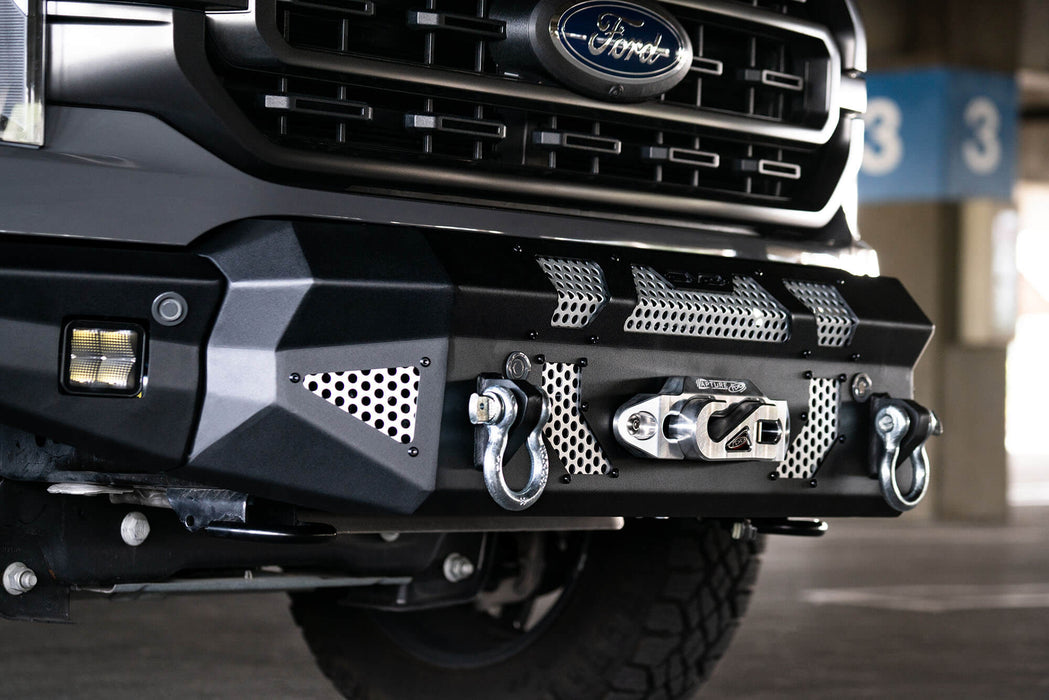 DV8 Offroad FBFF1-10 F-150 Winch Front Bumper For 21-22 Ford F-150 Raptor MTO Series DV8 Offroad - Truck Part Superstore