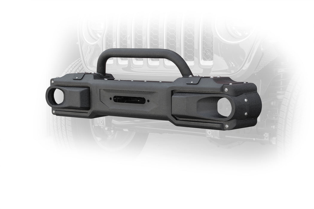 DV8 Offroad FBJL-10 Jeep JL Modular Front Bumper with Bull Bar 18-Present Wrangler JL DV8 Offroad - Truck Part Superstore