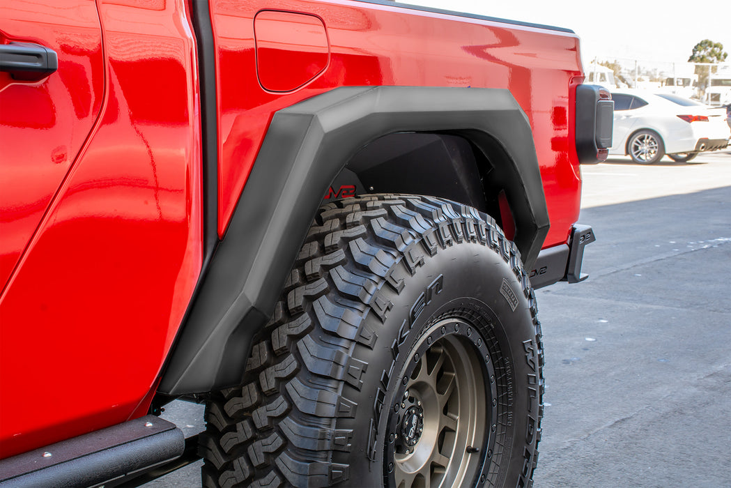 DV8 Offroad FDGL-02 Gladiator Armor Fenders For 20-Pres Jeep Gladiator DV8 Offroad - Truck Part Superstore